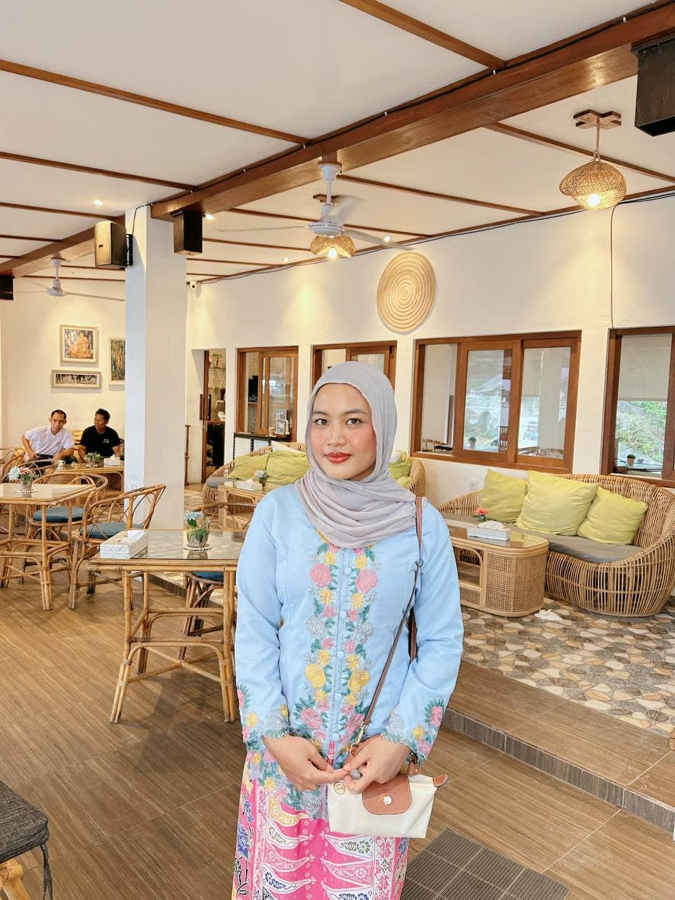 Kebaya Encim Baby Blue - Putri Kebaya Lombok